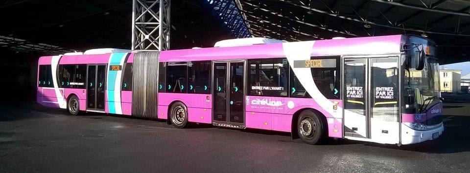 Nouveaux horaires de bus sur le réseau Citéline à partir du 07/11
